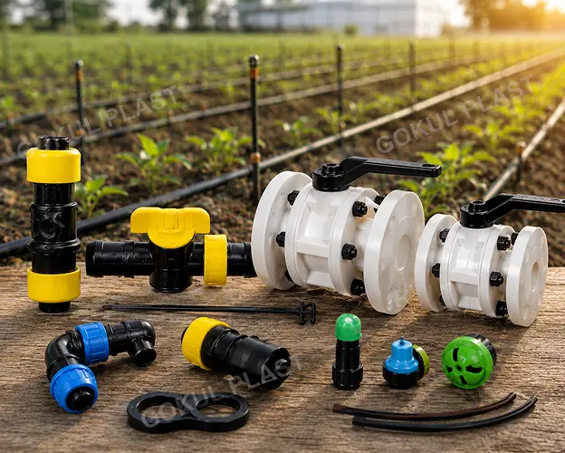 PP Drip Irrigation Ball Valve