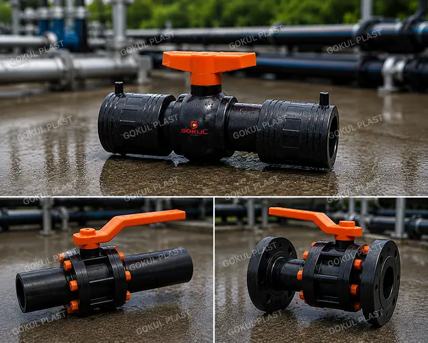 HDPE Electrofusion Ball Valve