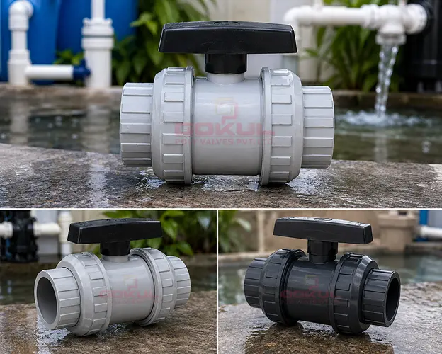 PVC Union Type Ball Valve