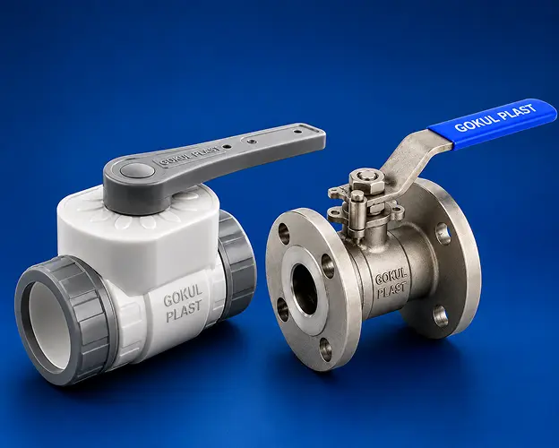PP Single Piece Ball Valve
