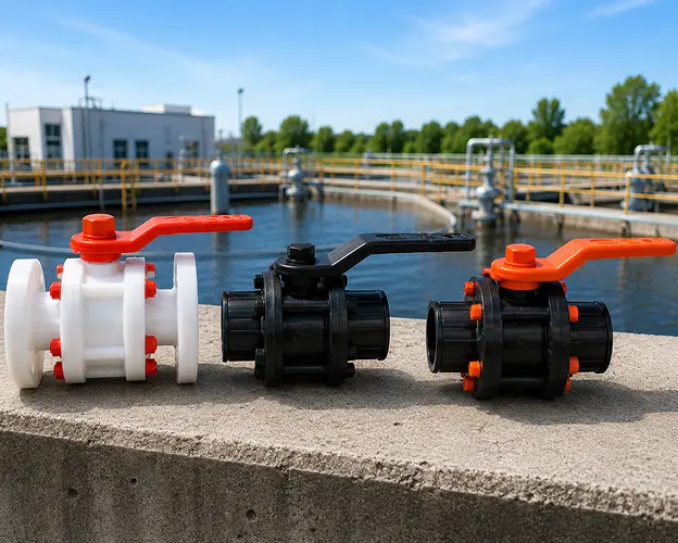 PP Solid Ball Valve