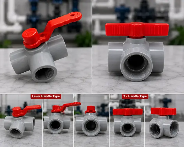 Three Way Ball Valve
