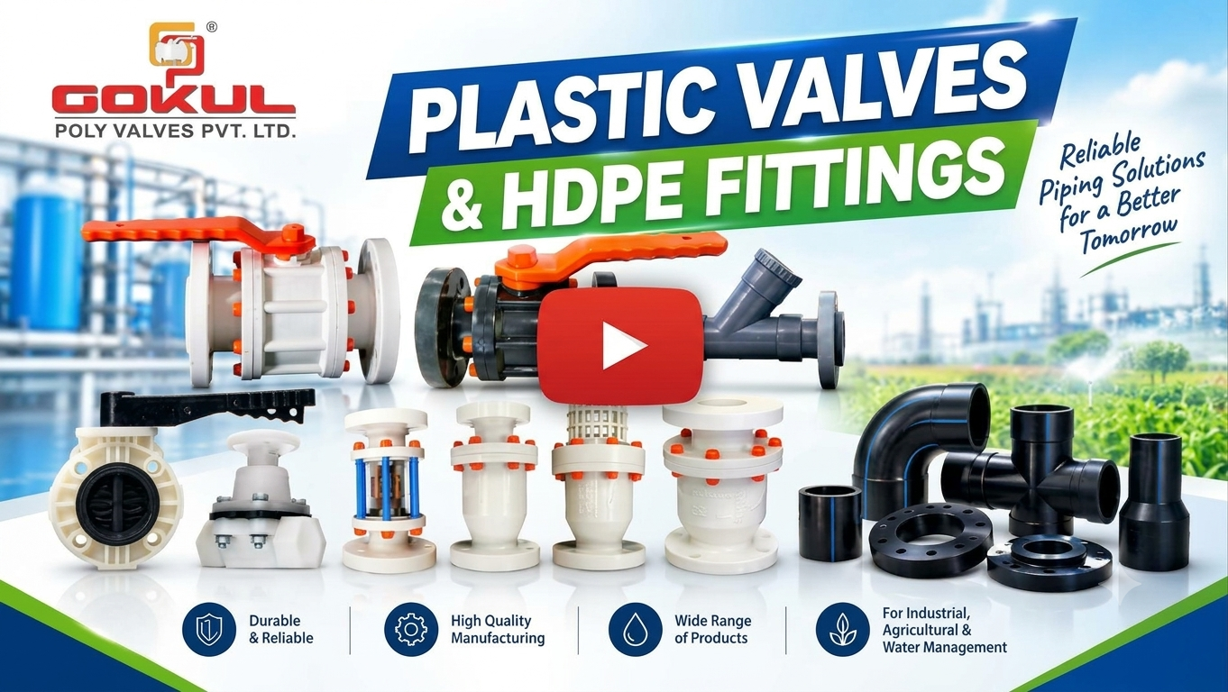 Watch Gokul Poly Valves in Action - Industrial Plastic Valves & HDPE Fittings